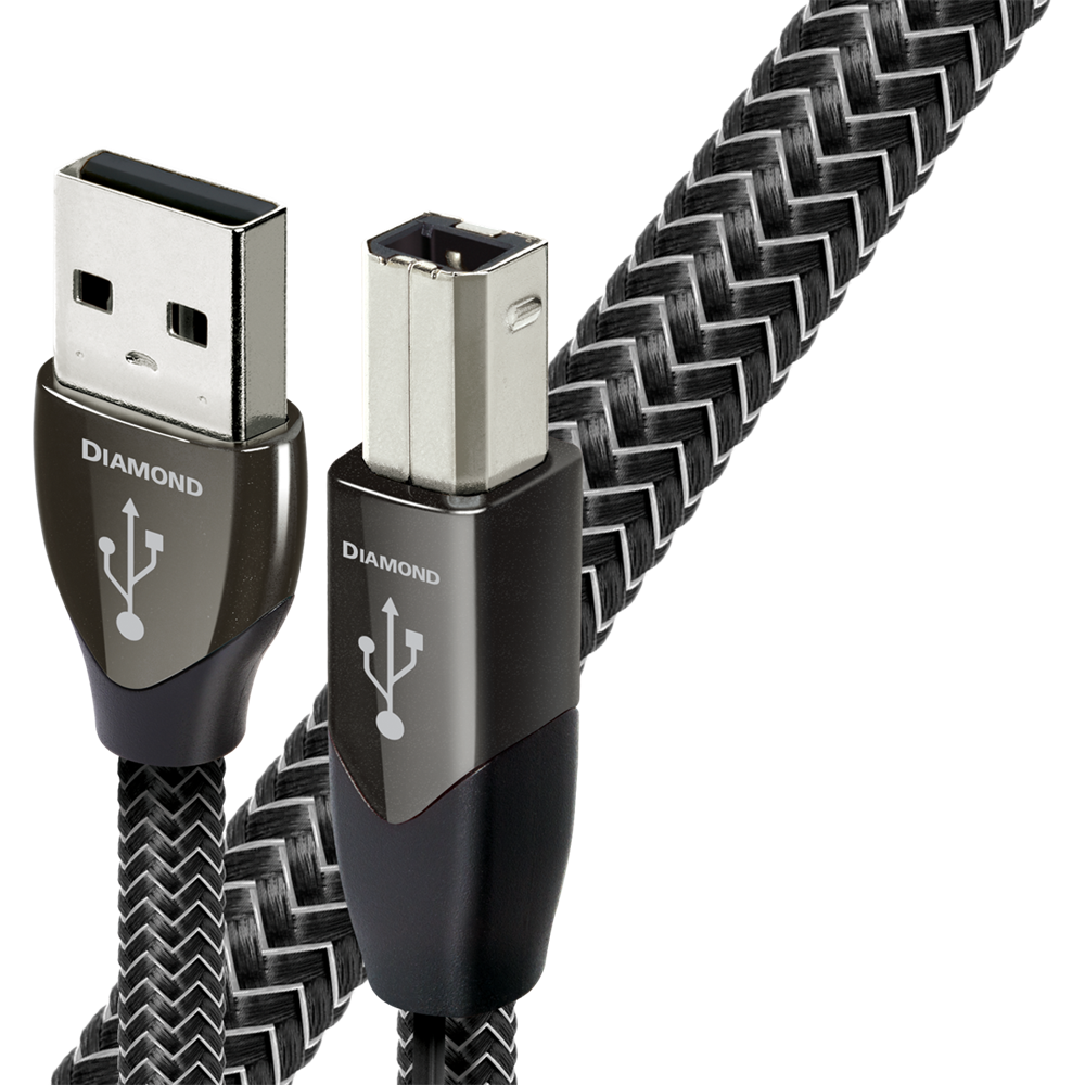 数量限定】 AudioQuest オーディオクエスト USB 2.0 DIAMOND 5m Type-A to Type-B  オーディオグレードUSBケーブル冬支度 セール